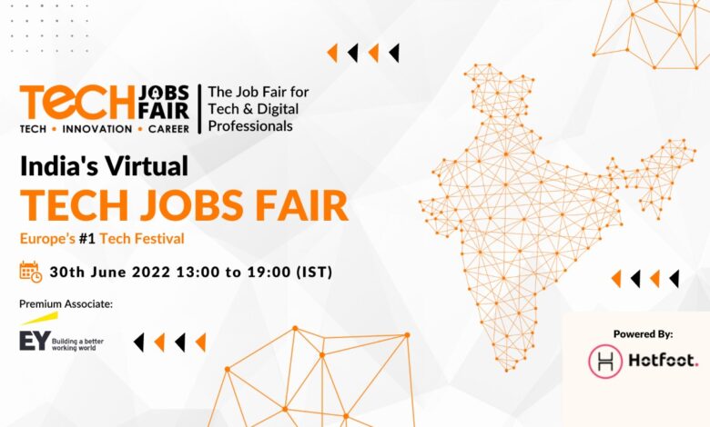 Tech Jobs Fair is All Set to Organize its 2nd Edition of India’s Virtual Job Fair on June 30th, 2022